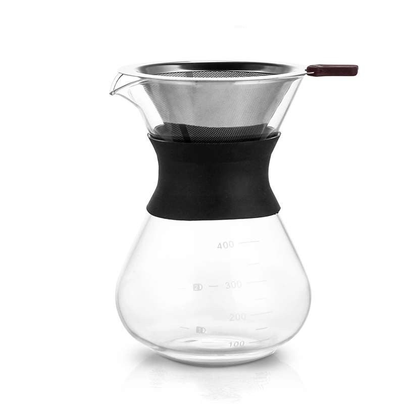 Coffee & Tea Set Coffee Drip Pot Glass Coffeepot