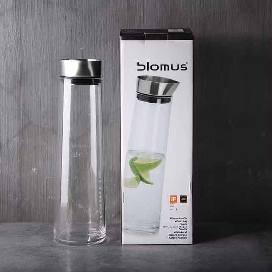 Mango y tapa de Glasspotwith del jugo de la bebida del Glasspot del agua fría del vidrio transparente del borosilicato alto